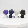 4pcs blue lock  anime figure isagi yoichi bachira best shoulder to shoulder sleep q-version kawaii model statue boy toy present