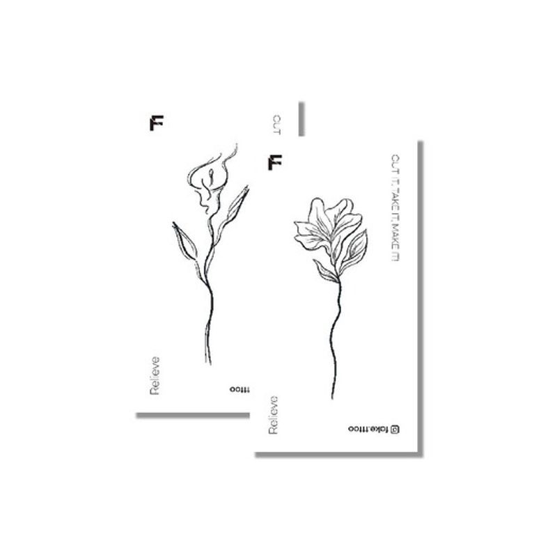 FAKE.TTT CL Tattoo Sticker Set one