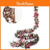 Beautiful Artificial Flower Garland With Fake Silk Rose For Elegant Wedding Decor