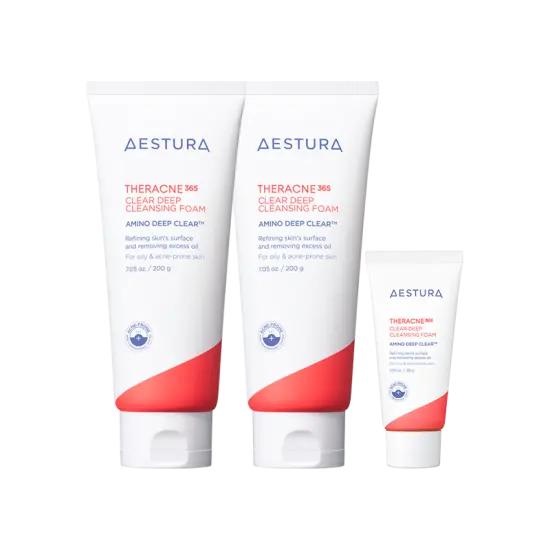 [Double] Theracne365 Clear Deep Cleansing Foam 200g*2EA