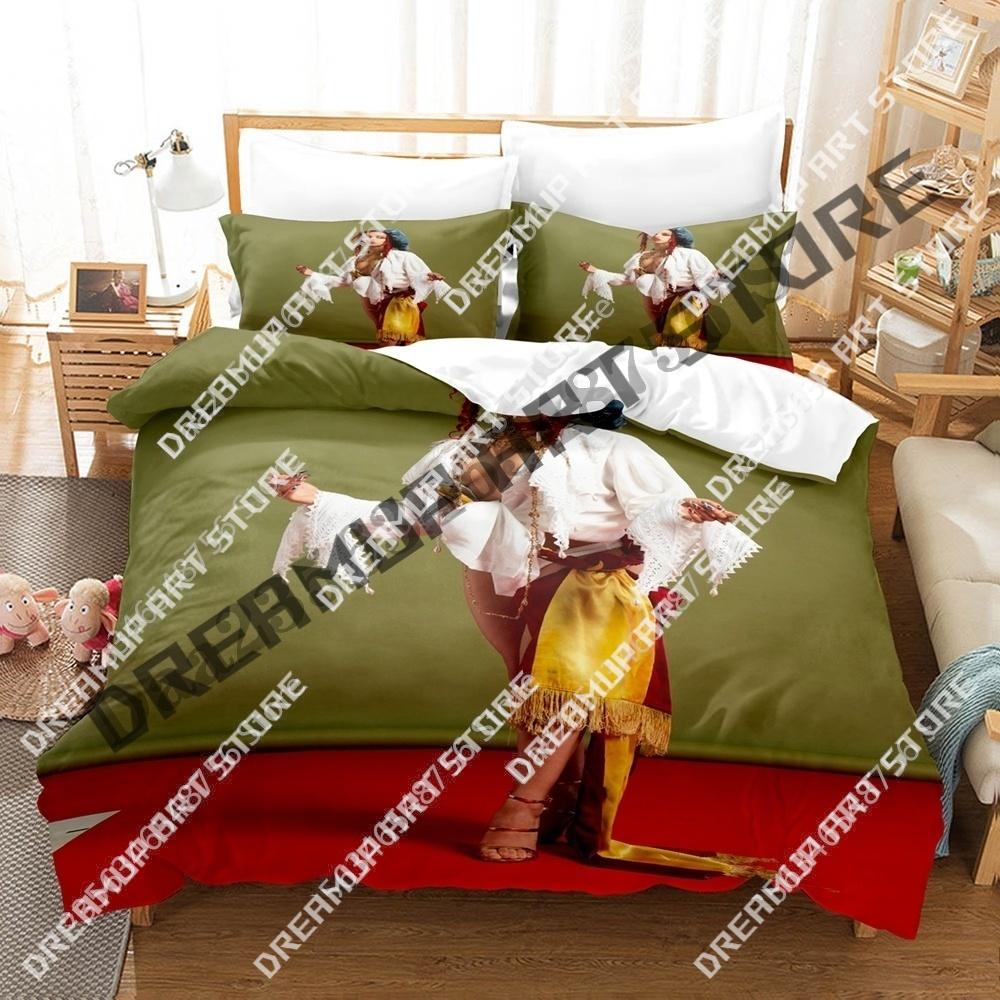 3D Print FKA twigs Singer Bedding Set Twin Queen King Full Size Duvet Cover Pillowcase Bed boys girls Adult Home Textiles