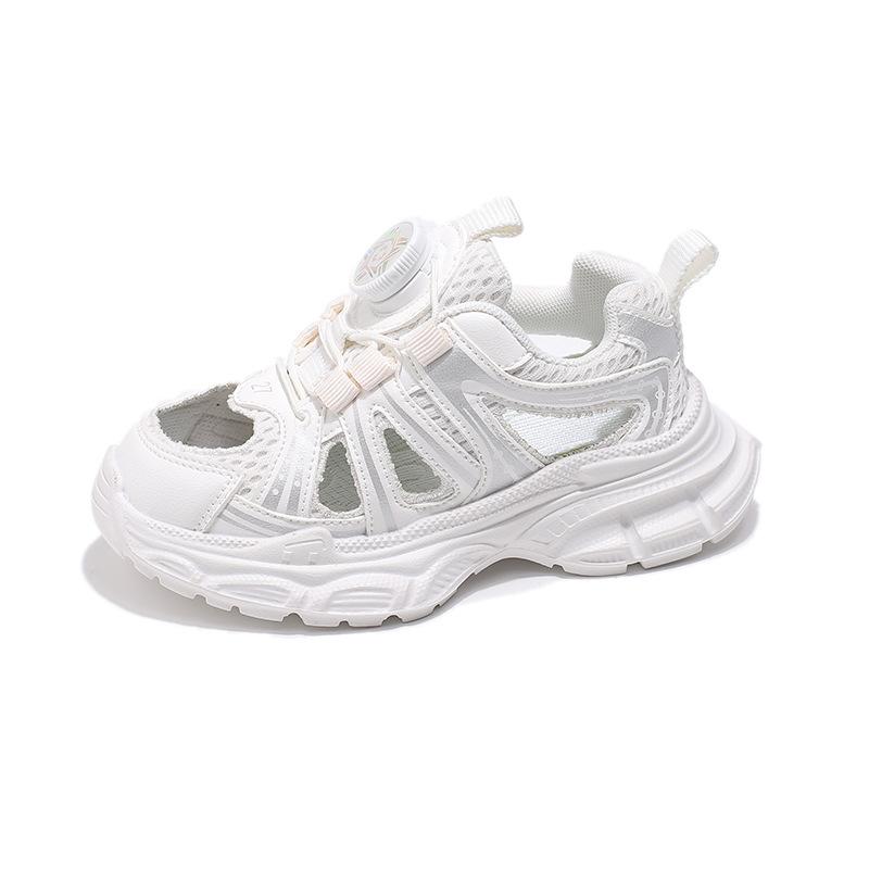 Children's Sneakers for Boy Summer Girls Cut-outs Sandals Fashion Chunky Non-slip Kids Causal School Sports Sandals Versatile
