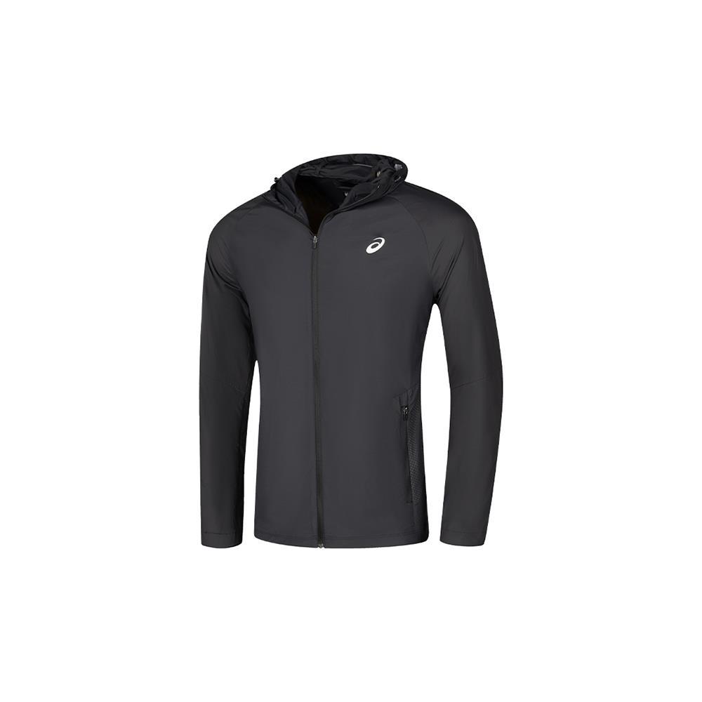 ASICS Jackets Men's Black Hooded Moderate Other 2011D194-001