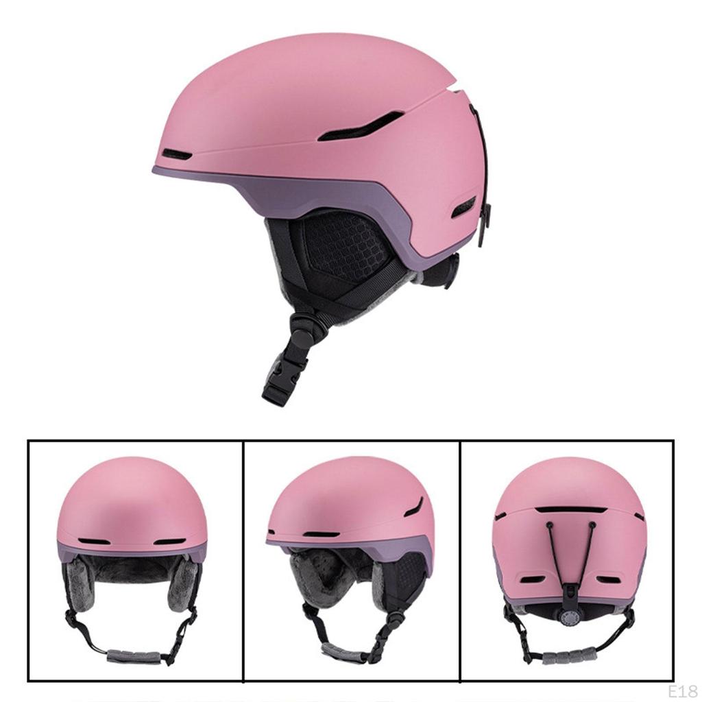 Skiing Helmet Removable Ear Pads Ski for Winter Sports Snowboarding