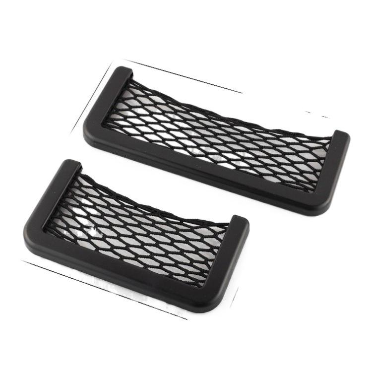 Multifunctional Car Storage Mesh Pocket with Adhesive