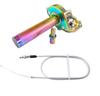 22mm CNC Aluminum Accelerator Throttle Twist Grips Throttle Cable For 50 70 110 125 250 350 Dirt Bike Motorcycle Parts,Colorful..