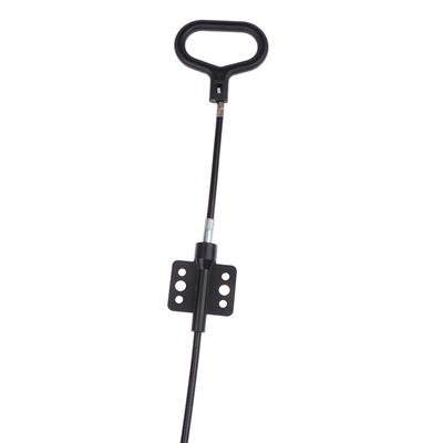 Cabo de puxar para poltrona reclinável, alça em D, peça de reposição de fio de fácil utilização, mola universal preta, controle prático, ferramenta para sofá