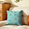 Dandelion Pattern Cushion Cover Plush Fabric Soft DoubleSided Printed Sofa Warm Winter Home Gift Pillow Cover