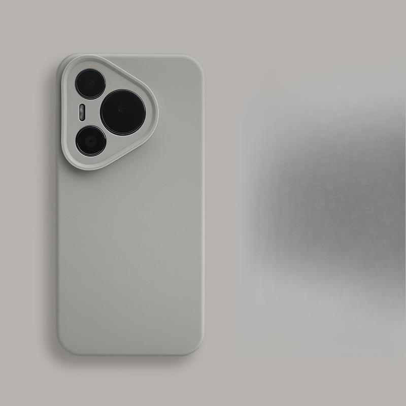 Solid-color Liquid Silicone Is Suitable for The High-end Feel of Huawei Pura70pro Phone Case and Anti-drop Protective Case for Mate60Pro