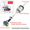 12V 22ML Car Upgrade Ultra-low Noise Heater Fuel Pump Universal for Eberspacher Car Heater Fuel Pump Air Diesel Heater Pump