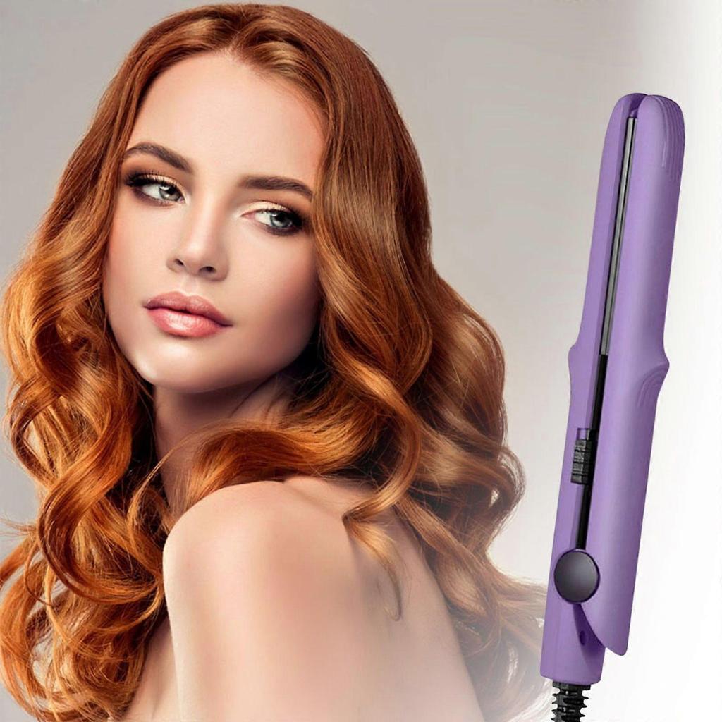 2 in 1 Mini Curling Wand Flat Hair Straightener 2026New Mini Curling Flat Portable Travel Curling Wand Mini Multifunctional Curling Wand Suitable