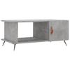  Coffee Table, Concrete Grey, 90x50x40 Cm
