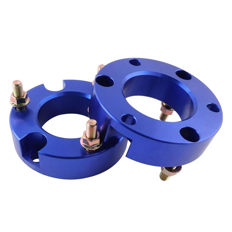 M63K-LIF005-FETI-BL Front Suspension Lift Up Kits For Toyota Coil Strut Shocks Absorber Spacers Spring Raise As Shown 32MM