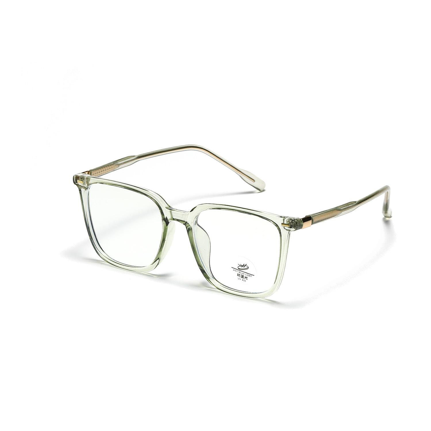 

Очки Xunge TR90 квадратной формы конфетного цвета: Унисекс, стиль литературного колледжа, оправа, готовая к установке линз