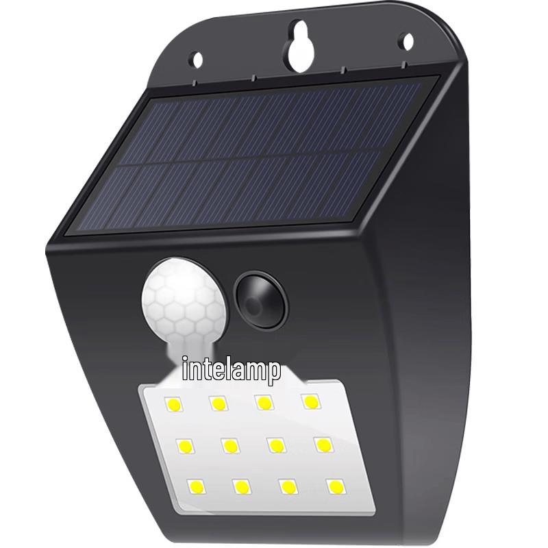 Solar Motion Sensor Outdoor Wall Light