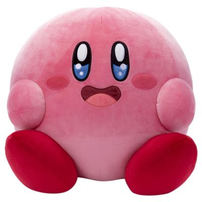 TAKARATOMY A.R.T.S Kirby of the Stars Mocchi-Mocchi-GameStyle Extra Large Kirby (Kirby's Gourmet Festival) Breedte knuffel ca. 50 cm