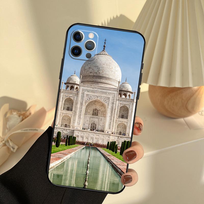 Taj Mahal India Mausoleum Phone Case For IPhone 18 13 16 15 11 12 14 17 Pro Max 12 mini 15 16 Plus 16e 17 Air Cover Funda
