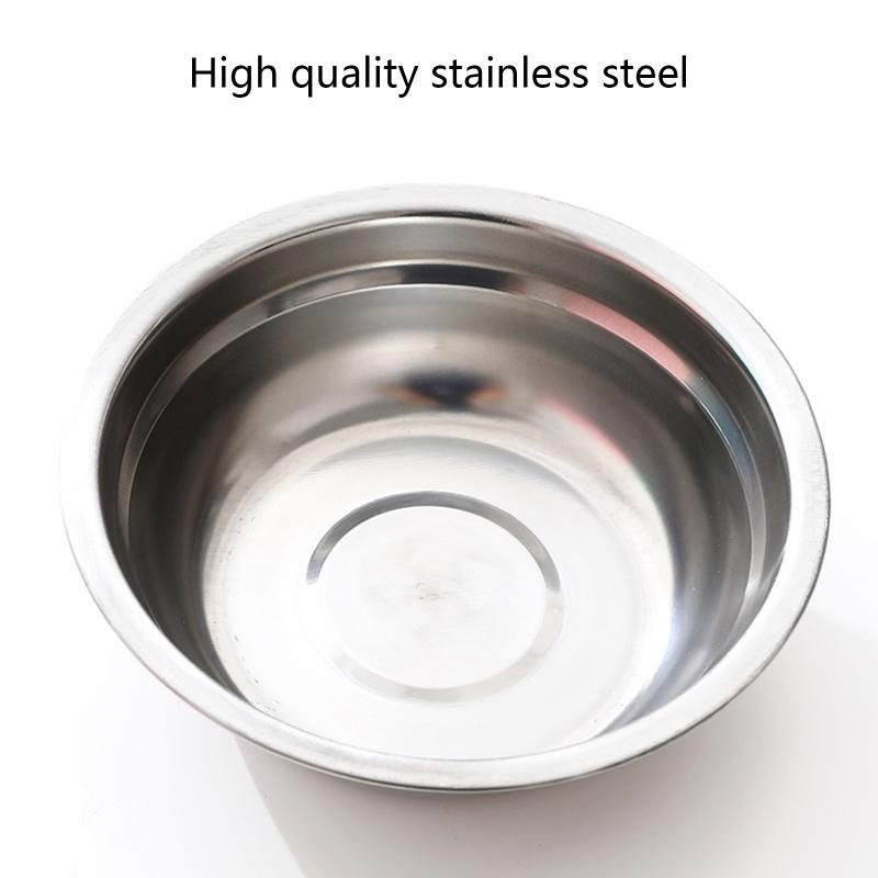 Langlebiger Edelstahl Haustier Hundenapf Futterspender Hängendes Anti-Rutsch-Design Katzen Hundenäpfe Futterzubehör Haustierbedarf