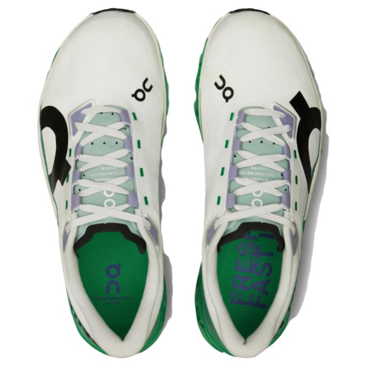 On Running Cloudmonster Hyper White Mint Men Sneakers 3ME10130902
