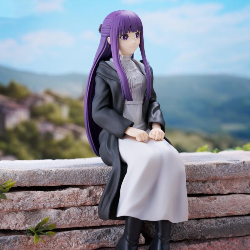 14 cm Frieren: Beyond Journey's End Anime Figur Sitzender Farn Actionfiguren Frieren Nudelstopper PVC Modell Statue Sammlung