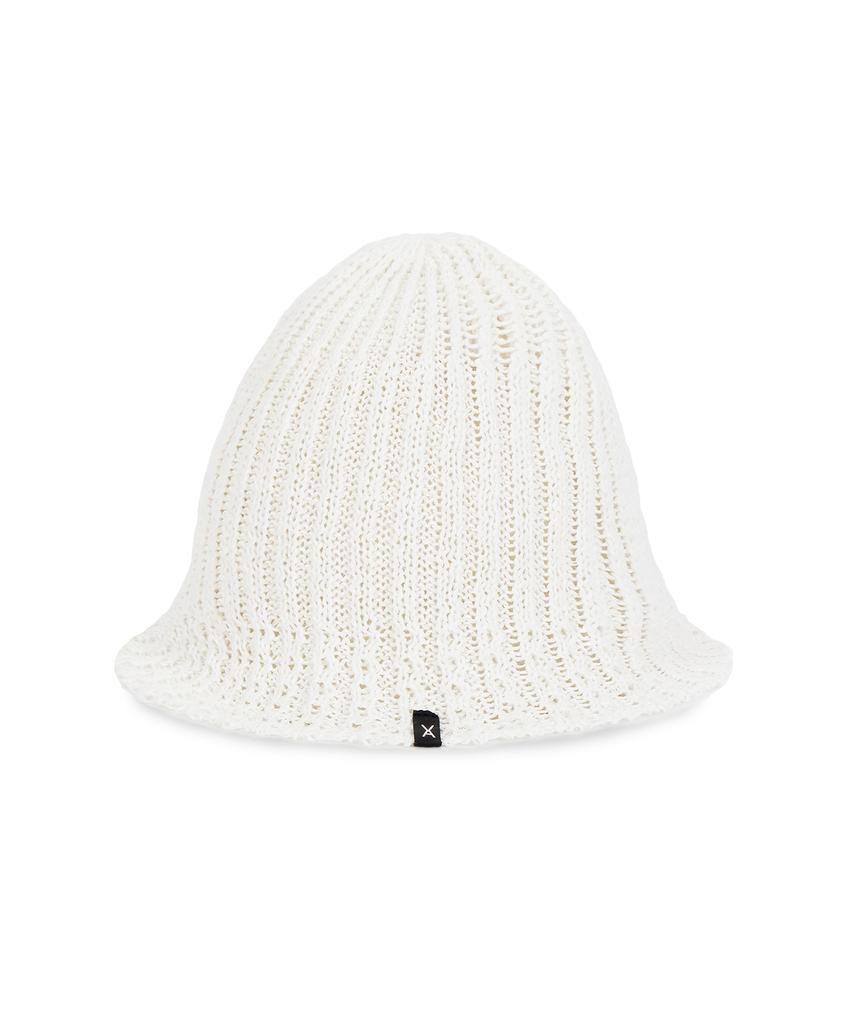 Bajal Va Label Knit Tulip Hat Cream