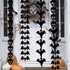 Haunting Halloween Party Decorations With Bat And Skull Garland And Additional Hanging String