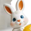 3D Easter Bunny Holding Eggs Silicone Candle Mould DIY Soft Silicone Crafting Tools For Easter Home Crafts Decorations Holiday