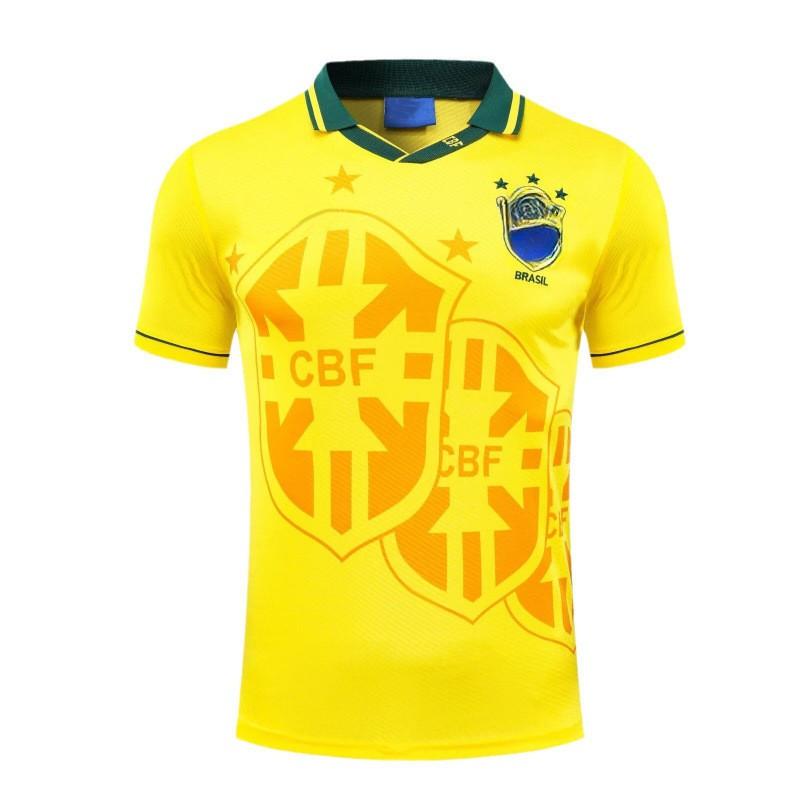 Brazil Classic Retro Football Jerseys Home Away Training World Cup Soccer Cycling Sports