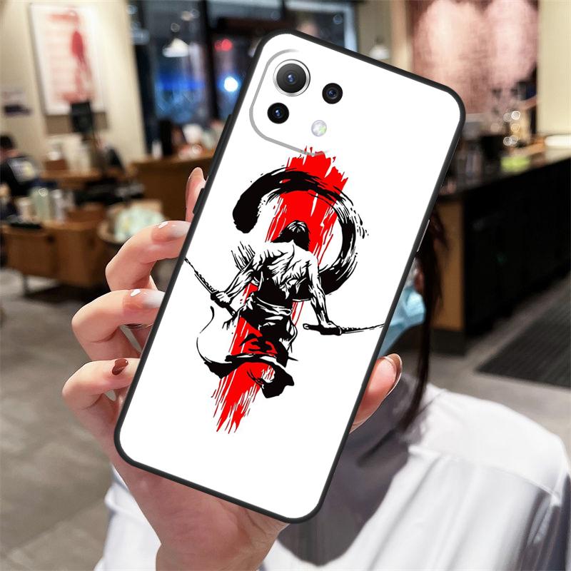 Japan Samurai Ninja Case For Xiaomi 15T Pro 14T 13T 15 14 Ultra 17 Pro Max POCO X7 X3 X5 X6 F5 F6 F7 Pro Cover