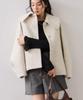 [BIS] Lace-knit pullover with cuffs, Black (01) F