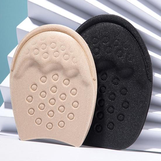 1 Pair Women's Metatarsal Pads Non-Slip Arch Support Insoles High Heel Foot Pads for Pain Relief Sweat-wicking Shoe Inserts