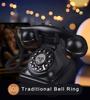Vintage Rotary Landline Phone: Antique Retro Telephone for Home or Hotel
