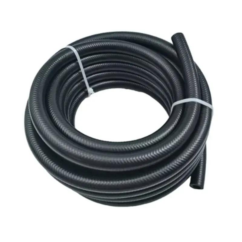 

1M High Temperature Oil Resistant Car Gasoline Hose NBR Rubber Fuel Tube Motorcycle High Pressure Diesel Pipe Water Cooling Pipe ID 6mm OD 12mm