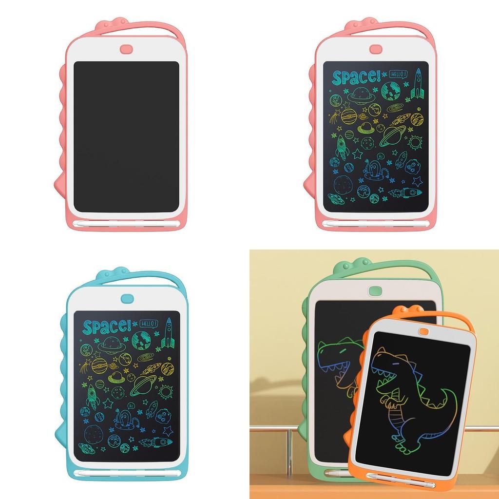 New 8.5 Inch Colorful Dinosaur Lcd Electronic Drawing Board For Kids Fun Creativity