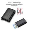 Anti Thief Rfid Credit Card Holder Smart Minimalist Wallet Men Women Slim Bank Cardholder Case Money Bag Cash Creditcard Purse