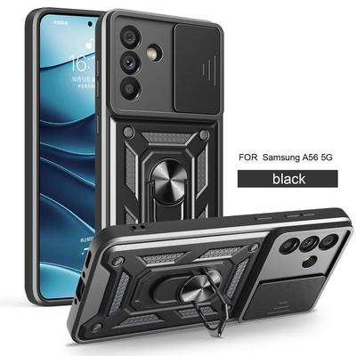 For Samsung A56 5G Shockproof Armor Case For Samsung GalaxyA26 A36 5G Car Holder Phone Cover Camera Lens Protection Fundas