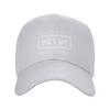 Men WomenNIN Logo Band Hat Fashion  Snapback Cap Adjustable Casual Headwear