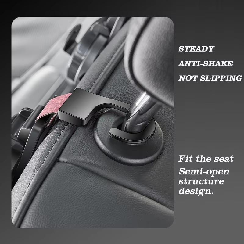 3 In 1 Car Seat Headrest Hook Car Multifunctional Water Cup Holder Auto Back Seat Organizer Hanger Handbag Car Accessories