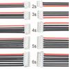 Yiqigou 10 PCS 15cm JST-XH 2S 3S 4S 5S 6S Balance Plug Male Busbar Extension Wire Cable JST-XH Connector Adapter Wire Balance Lead Extension Cable Cor