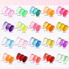 Noirwhite Jelly Gel 20 Colors Trendy Neon Jelly Gel Nail Polish Kit Glossy Crystal Clear Gel Polish Nude Pink Purple Green Blue Yellow Red Color Jelly