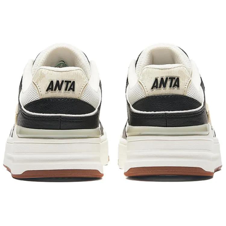 Anta Street Lite Low top Skateboard Shoes Women's White Black (Unisex) Skate Shoes 122438052 3