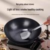 Aibeili Wrought Iron Flat Bottom Wok