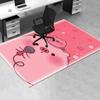 Charming Pig Chair Mat: Cute Office Carpet for Your Home Decor - Perfect Gift for Any Room!0188A