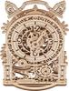 Ugears Vintage Alarm Clock 70163 Wooden Puzzle Craft Model No Glue or Tools Required