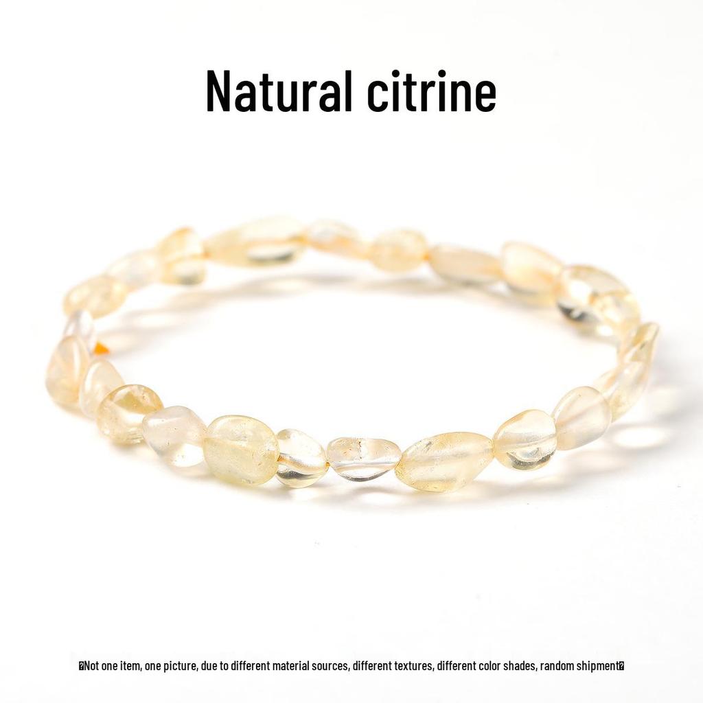 Pulsera Elástica de Chips de Ágata de Siete Colores de Jingdong