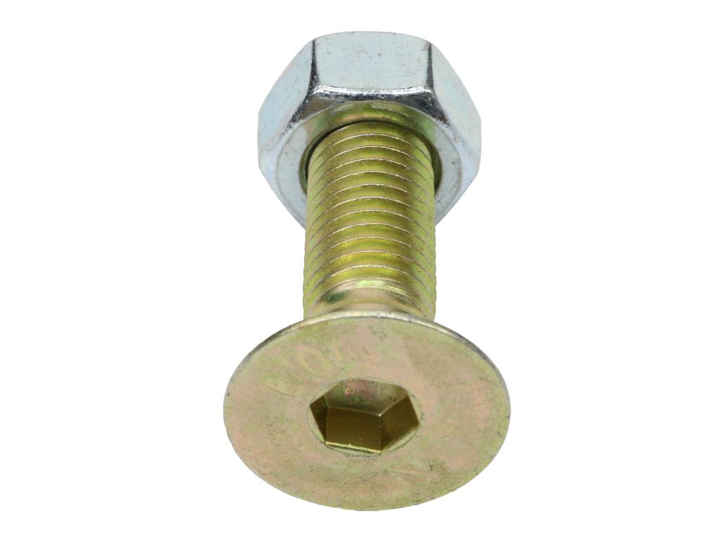 Set of screws, M12x40 - Allen key class 10.9 DIN7991, (sold in sets of 25), Waryński