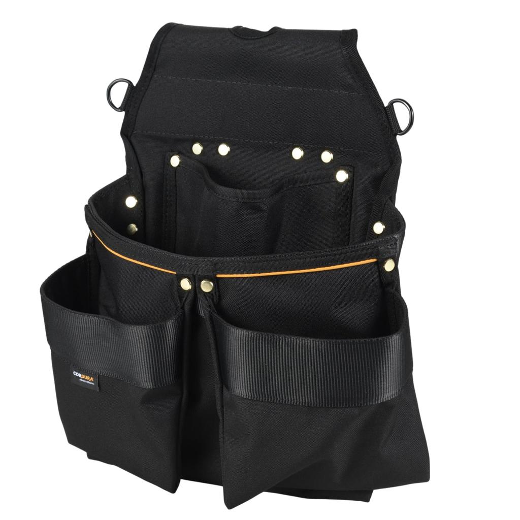 Takagi Nail 34 X 11 X Made of Lightweight and Strong 4-Pocket Bag, Black, 35.5 Cm, Polyester,