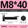 High Strength Class 12.9 Hex Bolt Set: M4-M16 Sizes
