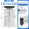 Airtac Double Shaft Pneumatic Cylinder TN16/TN25, Multiple Lengths (10-100mm)