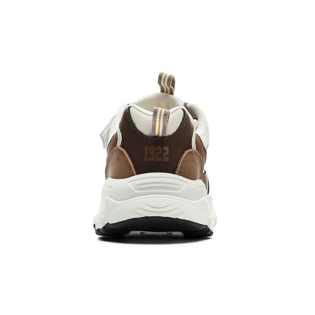 Dickies Comfortable Trendy Versatile Thick Sole Durable Casual Sports Low Top Running Shoes Kids sneakers White Brown 241C50LXS28A